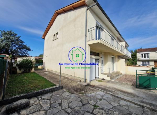 Maison 4 chambres, garage et jardin