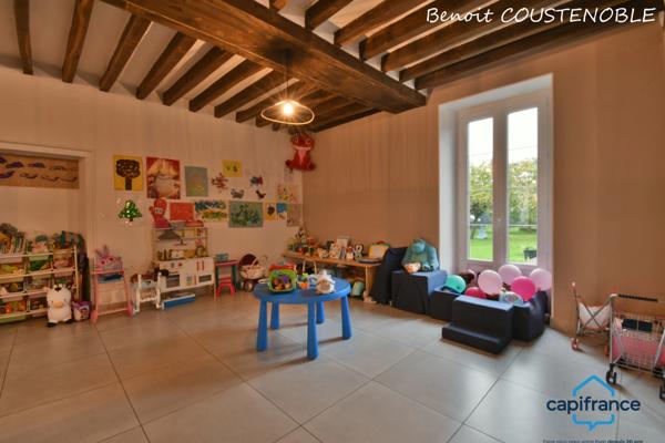 Maison à vendre de 188 m ²- 3 chambres à LABORDE commune de AUXERRE (89) - Terrain 1 740 m² - avec dépendances