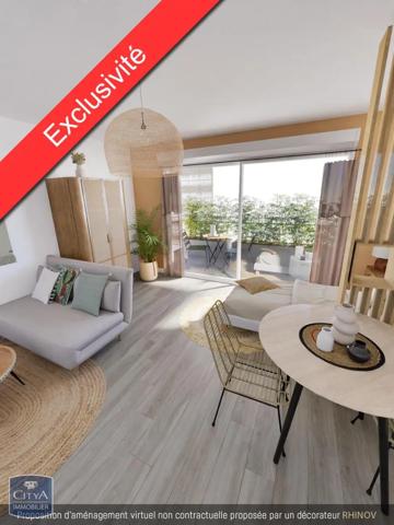Vente appartement 1 pièce de 37.71m²