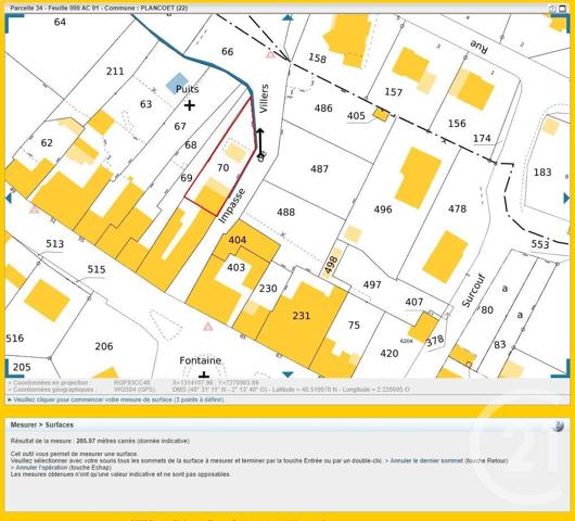Maison à vendre  4 pièces - 80 m2 PLANCOET - 22