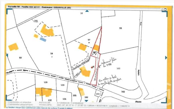 Maison à vendre  6 pièces - 144,55 m 2   GRANVILLE  - 50