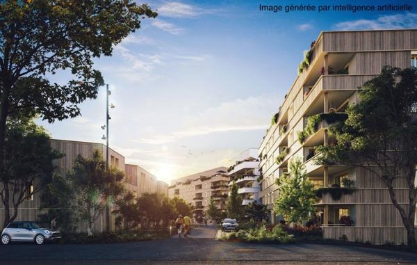 COGNIN (73100) : Appartement T3, un balcon, une place de parking privative