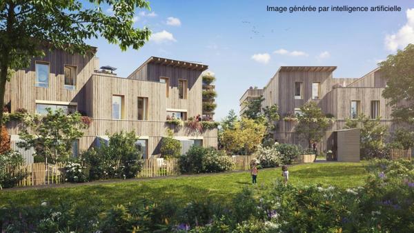 COGNIN (73100) : Appartement T3, un balcon, une place de parking privative