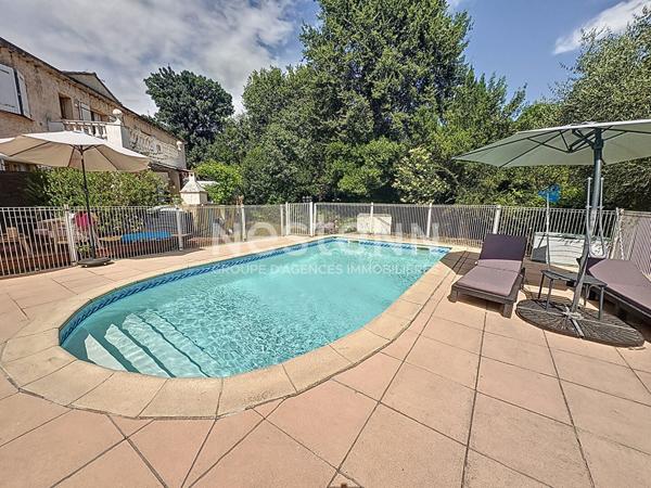 Exclusivité Nestenn : Appartement 3 pièces de 60 m2 avec jardin de 130 m2 avec piscine à Peymeinade