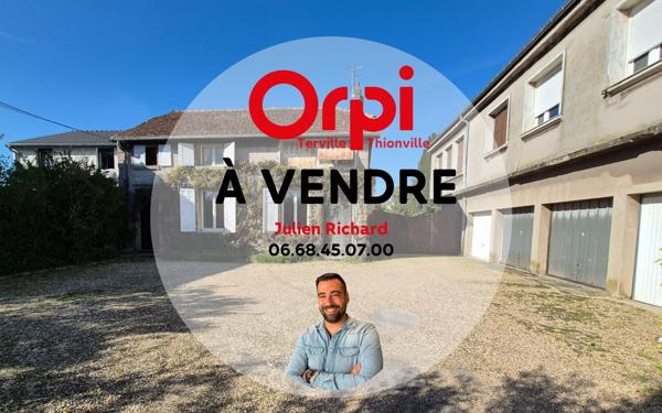 Maison à vendre    7 pièces • 122 m2 Terville