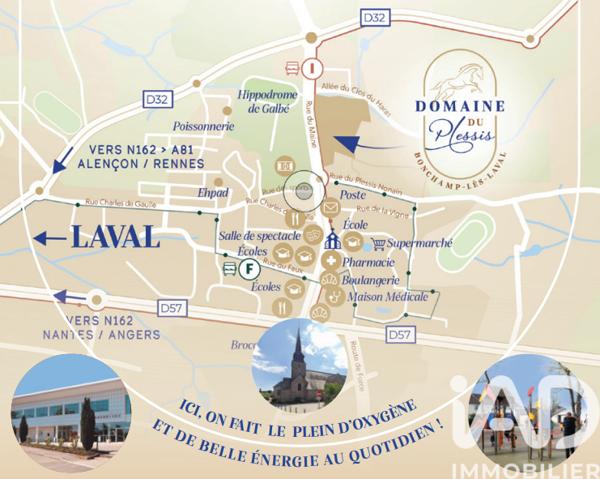 Terrain à vendre 547 m² Bonchamp-lès-Laval