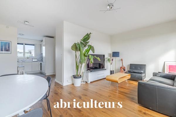 3 pièces avec vue Paris/Défense, dernier étage Boulogne Billancourt
