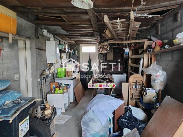 Plain Pied Trois Chambres, garage, grande parcelle, cours d'eau !