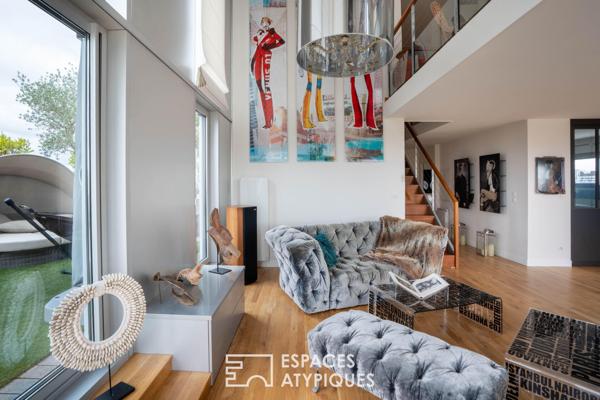Esprit Penthouse : Duplex d’exception avec rooftop panoramique au coeur de Nantes