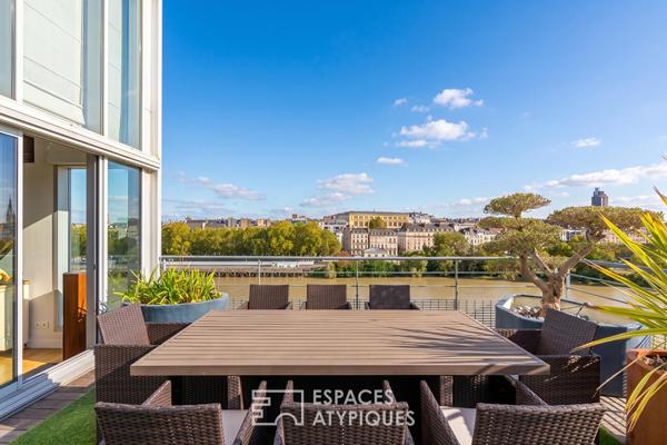 Esprit Penthouse : Duplex d’exception avec rooftop panoramique au coeur de Nantes
