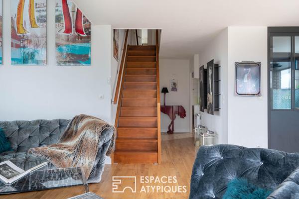 Esprit Penthouse : Duplex d’exception avec rooftop panoramique au coeur de Nantes