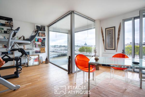 Esprit Penthouse : Duplex d’exception avec rooftop panoramique au coeur de Nantes