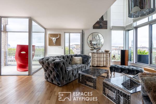 Esprit Penthouse : Duplex d’exception avec rooftop panoramique au coeur de Nantes