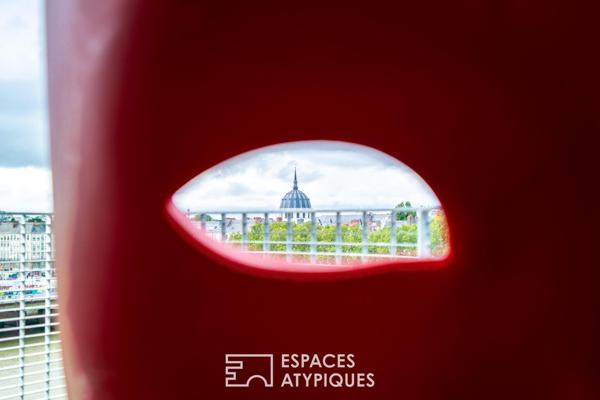 Esprit Penthouse : Duplex d’exception avec rooftop panoramique au coeur de Nantes