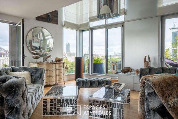 Esprit Penthouse : Duplex d’exception avec rooftop panoramique au coeur de Nantes