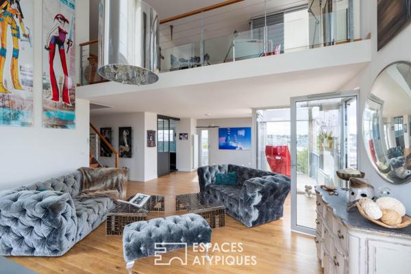 Esprit Penthouse : Duplex d’exception avec rooftop panoramique au coeur de Nantes