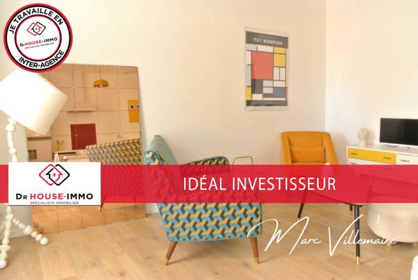 Appartement à vendre 3 pièces de 52 m²