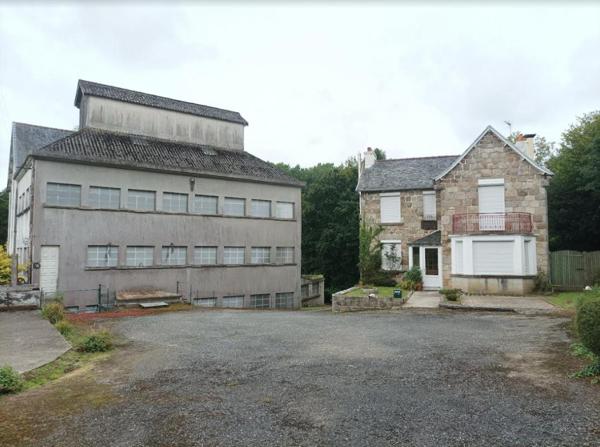29600 Morlaix Ancienne minoterie  et sa maison familiale 4 chambres sur 11 000 m² au calme