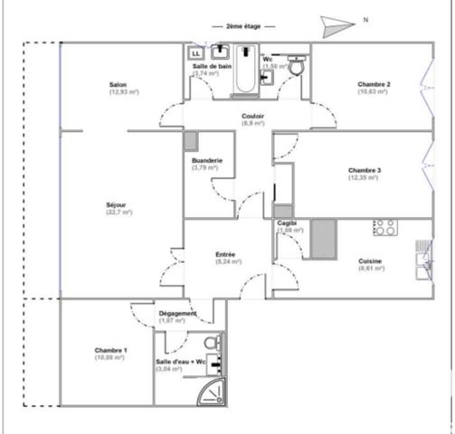 Appartement à vendre 5 pièces 105 m² Le Plessis-Robinson