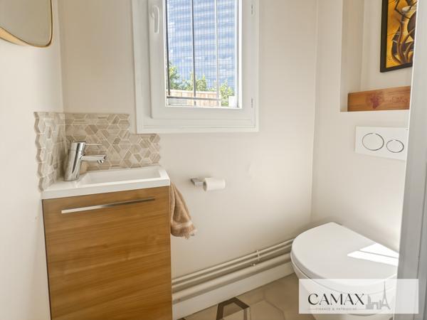 92 COURBEVOIE – FAUBOURG DE L’ARCHE – MAISON 6 PIÈCES – 3 CHAMBRES – JARDIN PLEIN SUD – GARAGE –