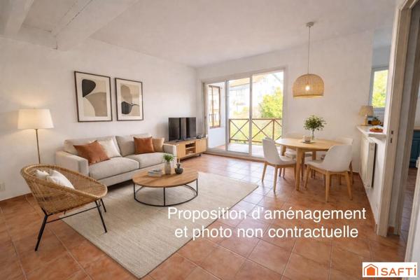 HENDAYE – VILLE – DUPLEX FAMILIAL T4 – TERRASSE – GARAGE – CELLIER