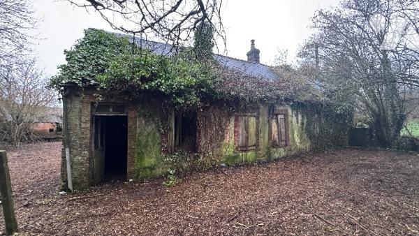 Une maison en ruines