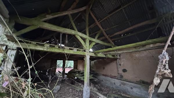 Une maison en ruines