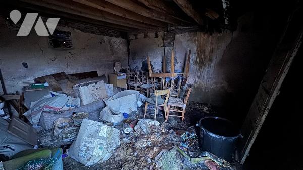 Une maison en ruines