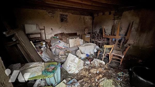 Une maison en ruines