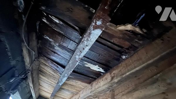 Une maison en ruines