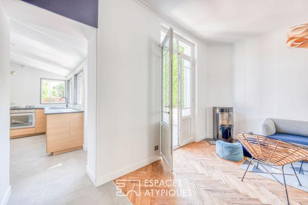 L’élégante maison familiale avec jardin