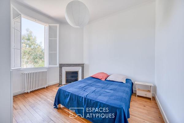 L’élégante maison familiale avec jardin