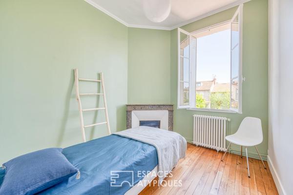 L’élégante maison familiale avec jardin