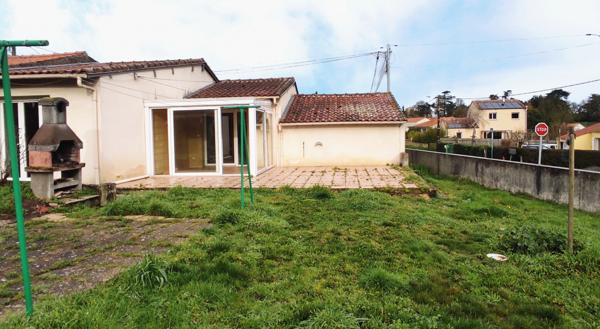 Maison de 60m2, 2 chambres au calme