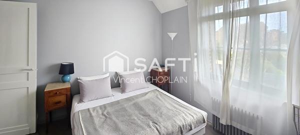 Croix – Maison de charme singulier avec jardin + atelier rare de 130 m², métro