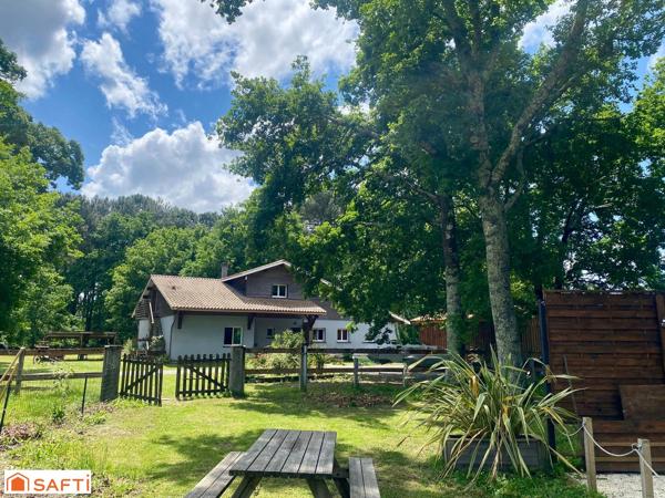 Propriété d’exception au bord du lac de Biscarrosse