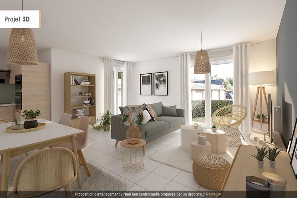 Appartement 2 pièces 56 m2