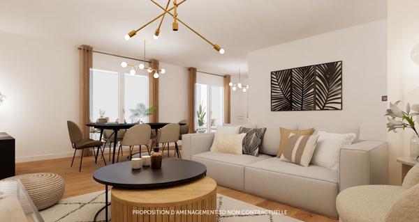 Appartement 4 pièces 90 m2