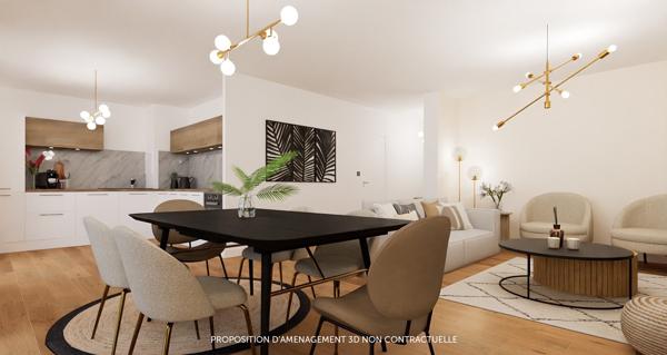 Appartement 4 pièces 90 m2