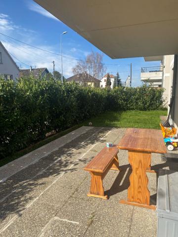 Appartement 3 pièces Haguenau avec jardin