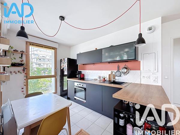 Appartement à vendre 3 pièces 58 m² Pantin