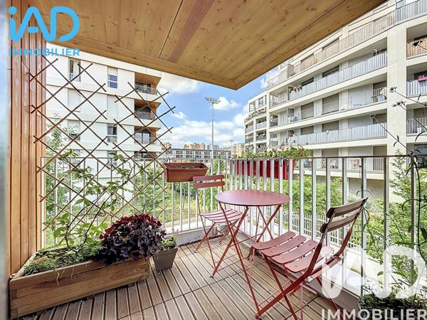 Appartement à vendre 3 pièces 58 m² Pantin