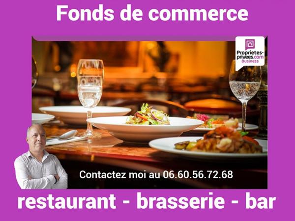 CHARTRES - RESTAURANT 400 m², 80 COUVERTS + 200 PLACES TERRASSE