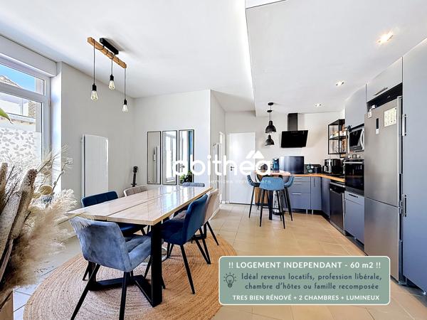 Maison familiale avec logement indépendant