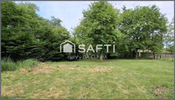 Terrain constructible au calme