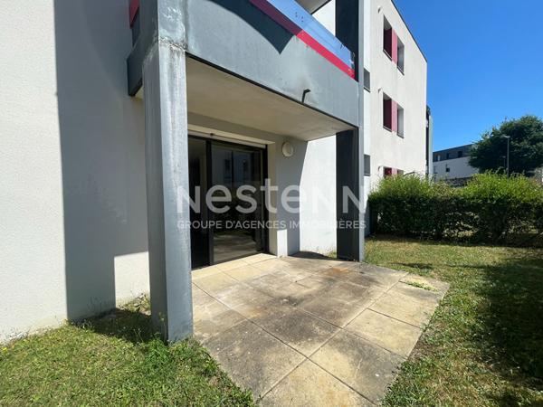 Appartement à vendre 3 pièces de 54 m² avec jardin, garage et parking - Plescop
