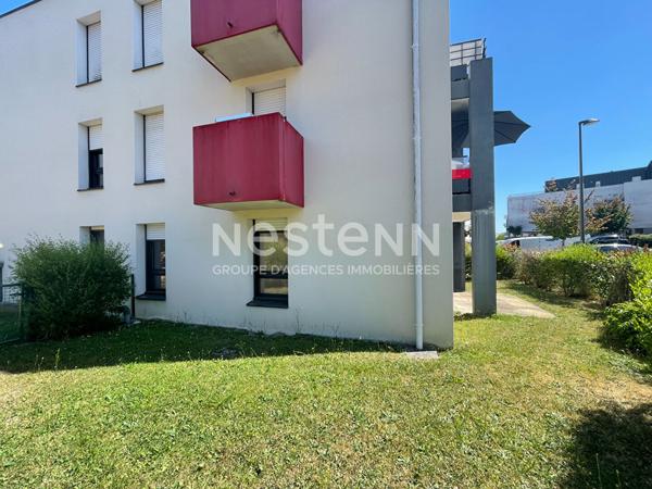 Appartement à vendre 3 pièces de 54 m² avec jardin, garage et parking - Plescop