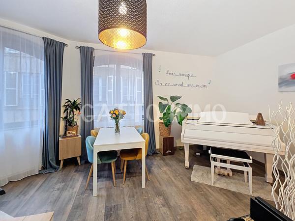 Metz (57000) SOUS COMPROMIS // METZ CENTRE PROCHE PLACE D'ARMES // MAGNIFIQUE T3 70M² // LUMINEUX // TERRASSE 15M²