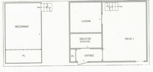 Studio avec mezzanine PARIS 4EME