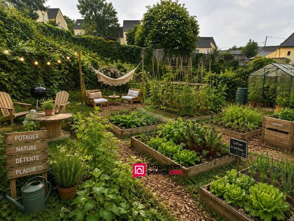 Terrain de loisirs 308 m²  Idéal potager / nature